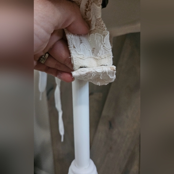 NBD×NAVEN Naven Allie Corset Lace Bodysuit in White. Size Medium - Picture 16 of 16